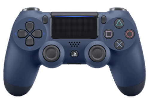 PS4 DualShock 4 Midnight Blue Wireless Controller